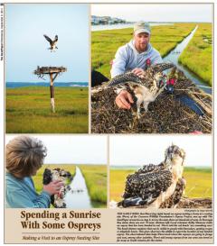 Image of Photo essay in the The Sandpaper, Sept. 2014 covering Project RedBand.